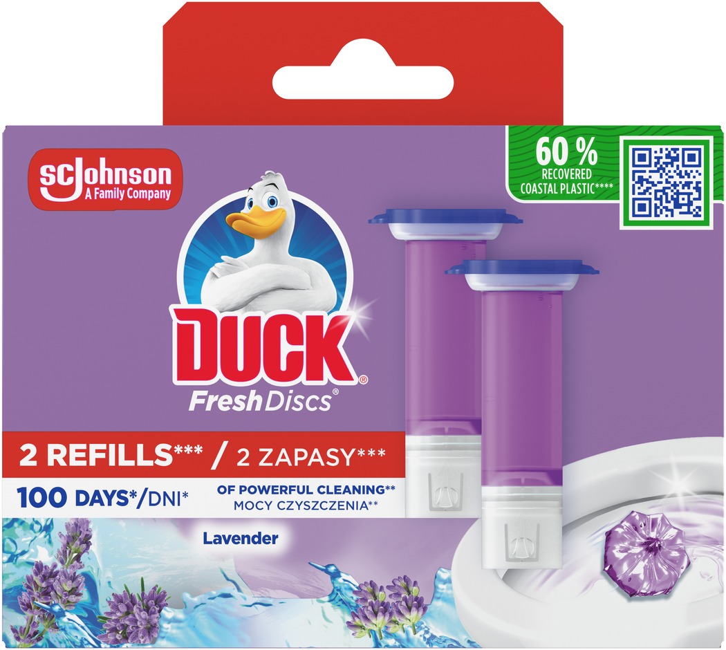 DUCK Fresh Discs Levanduľa 2× 36 ml