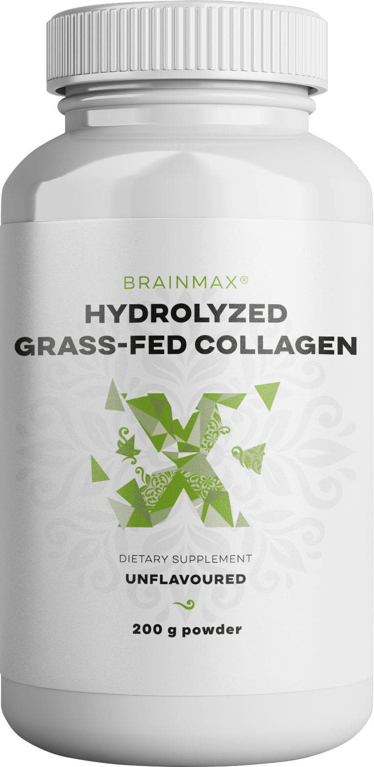 BrainMax Hydrolyzovaný GrassFed Collagen, 200 g