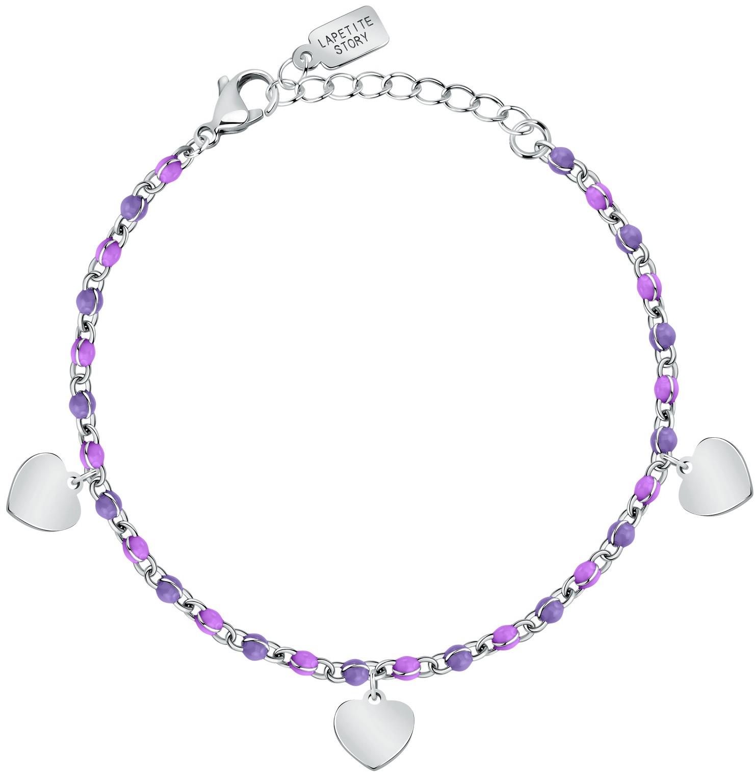 La Petite Story Náramok oceľový LPS05ASD54