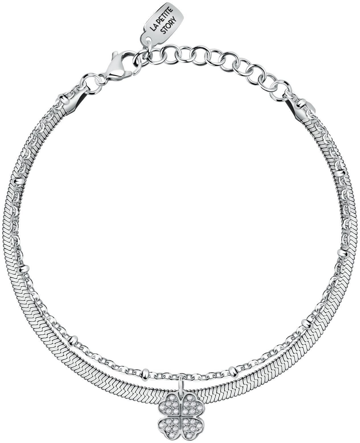 La Petite Story Náramok oceľový LPS05ARR87