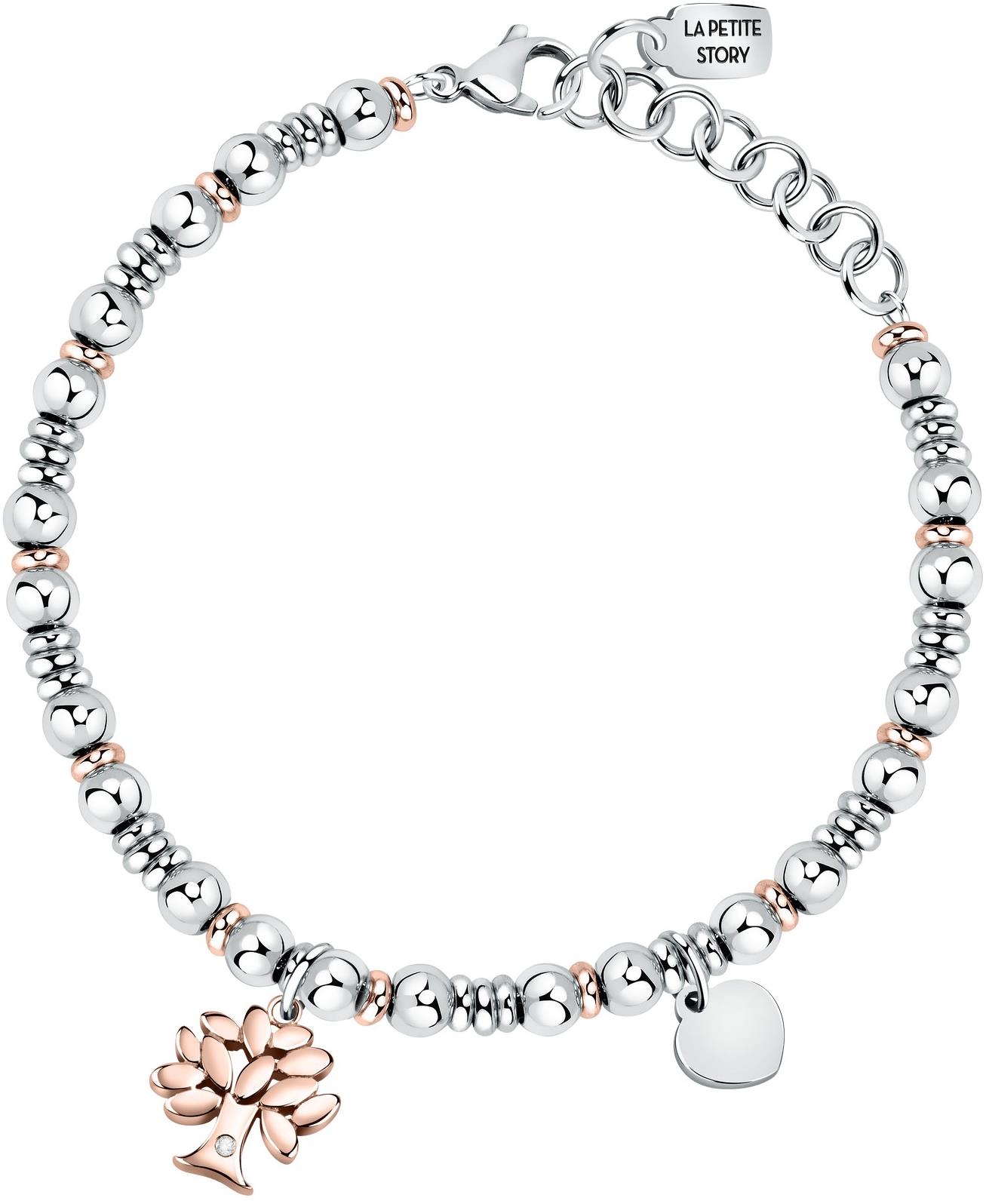 La Petite Story Náramok oceľový LPS05ASF67