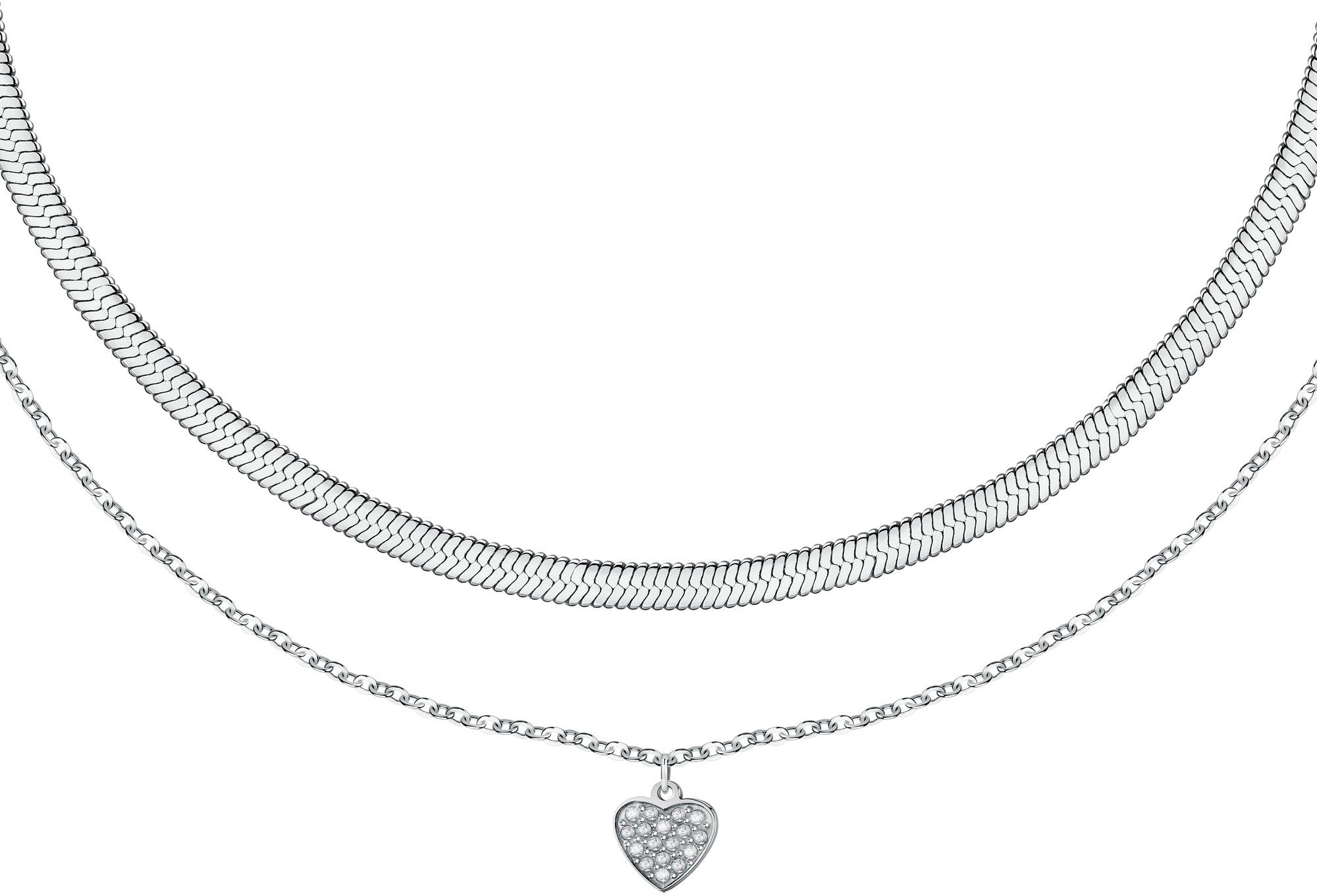 La Petite Story Náhrdelník oceľový LPS10ASD19