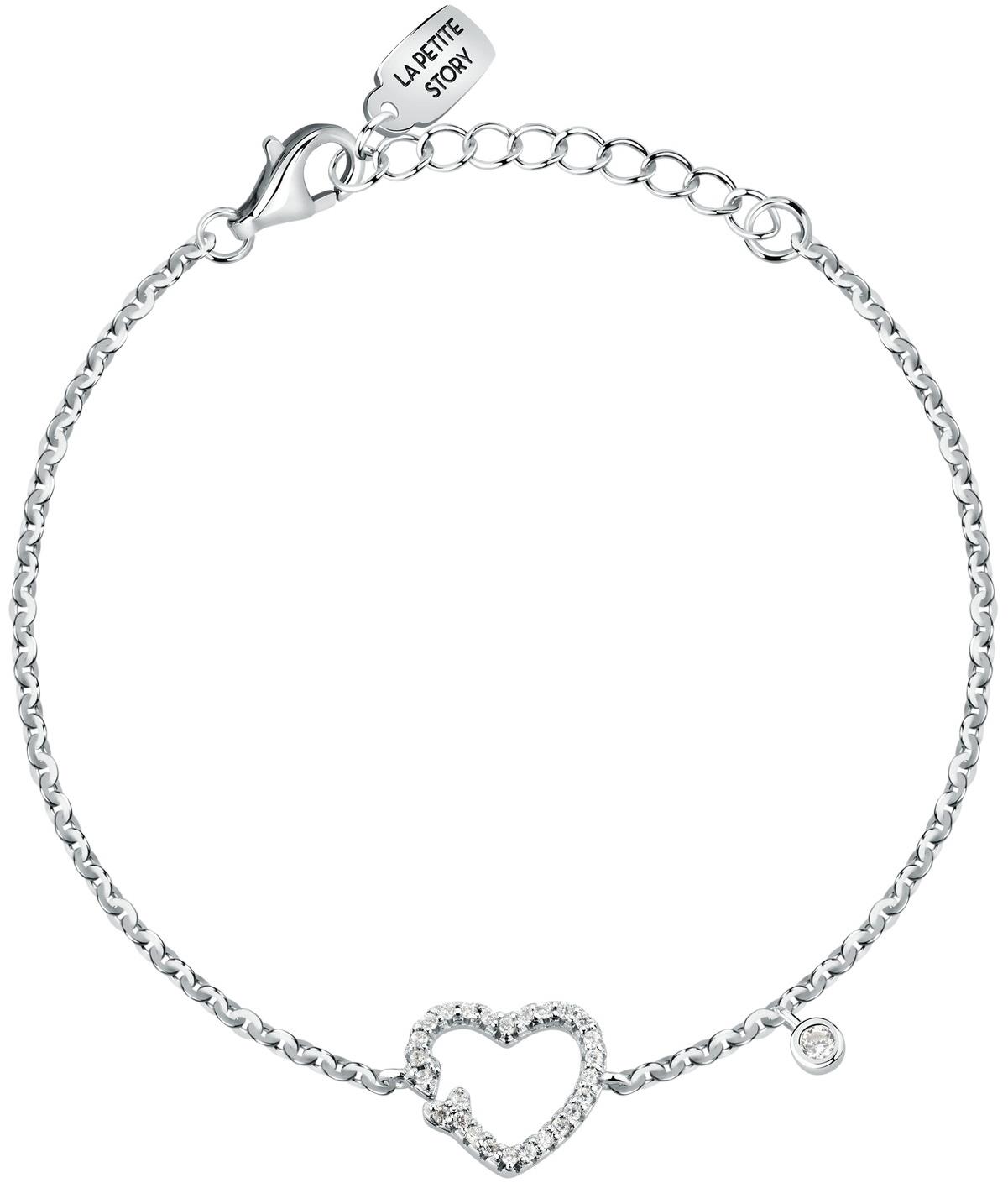 La Petite Story Náramok strieborný LPS05AWV21 (Ag 925/1000, 4,65 g)