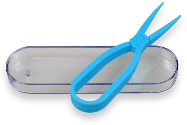 KAIDA klieštiky na kontaktné šošovky – modré