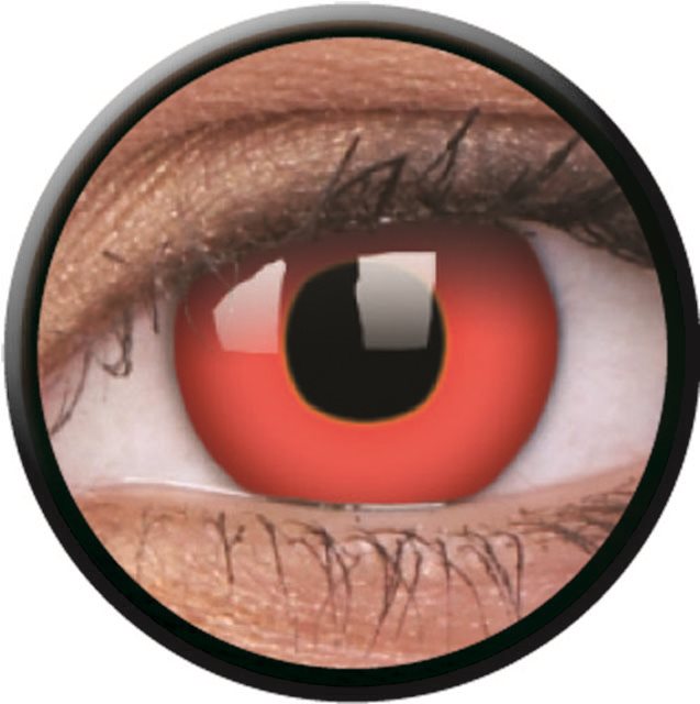 ColourVue Crazy - Red Devil, jednodňové, nedioptrické, 2 šošovky