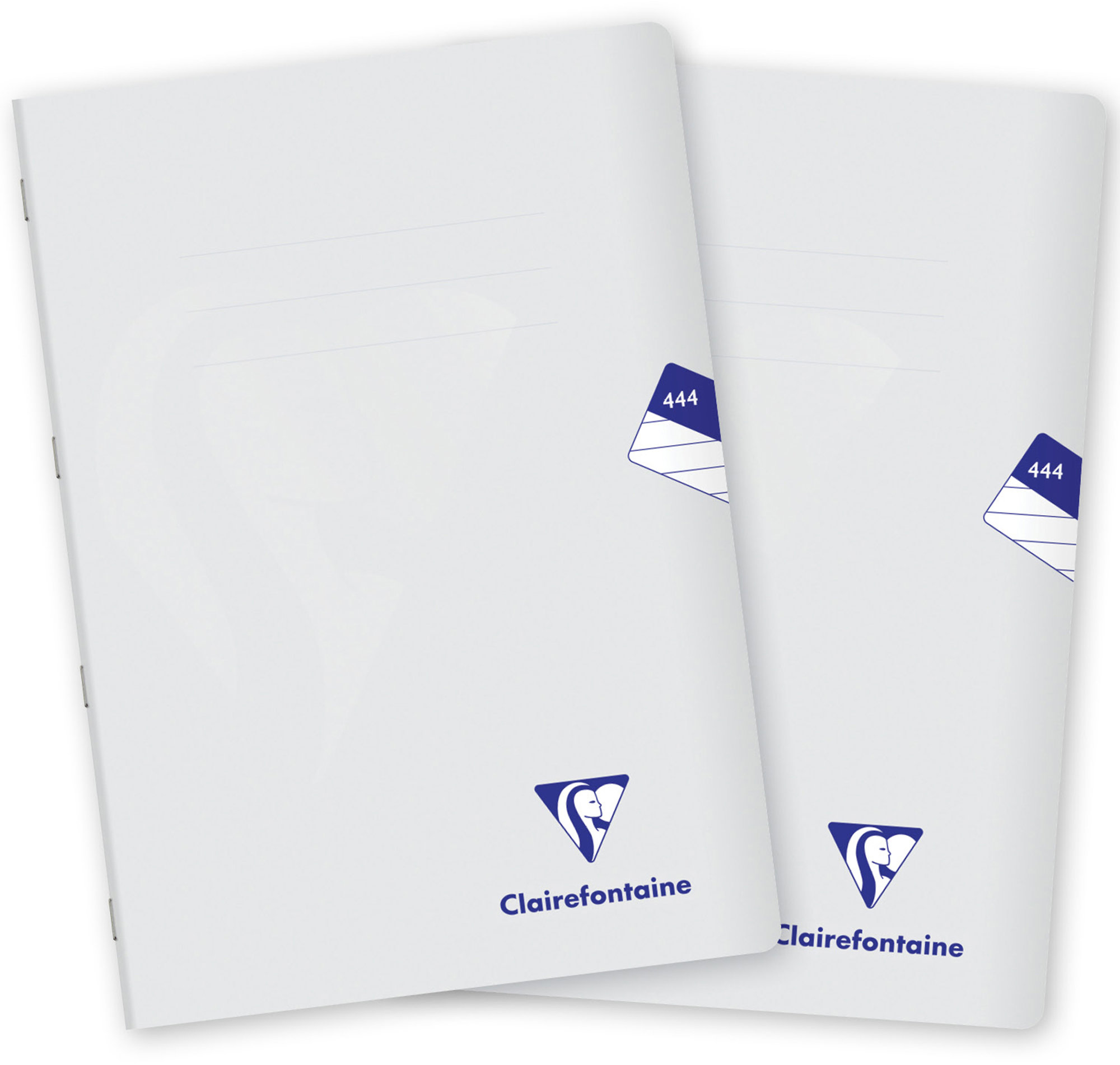 CLAIREFONTAINE Mimesys PP, A4 „444“ linajkový, 40 listov, transparentný – súprava 2 ks