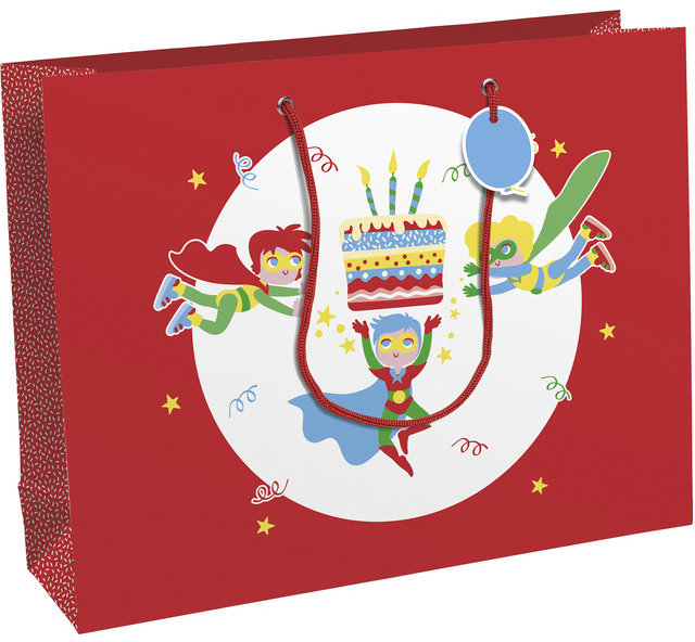 CLAIREFONTAINE nákupní Super hrdina, Excellia, 37.3 × 11,8 × 27.5 cm