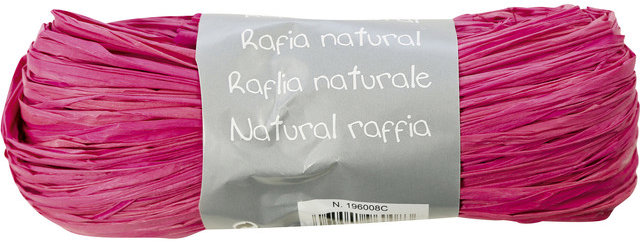 CLAIREFONTAINE Rafie (kousky), přírodní, růžová, 50 g