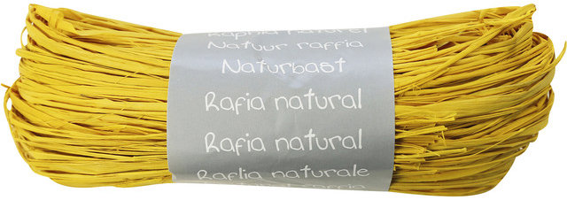 CLAIREFONTAINE Rafie (kousky), přírodní, žlutá, 50 g