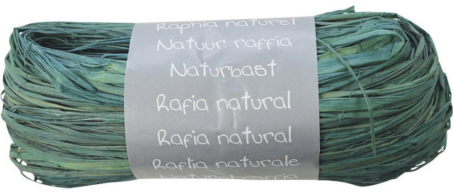 CLAIREFONTAINE Rafie (kousky), přírodní, tyrkysová, 50 g