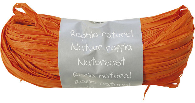 CLAIREFONTAINE Rafie (kousky), přírodní, oranžová, 50 g