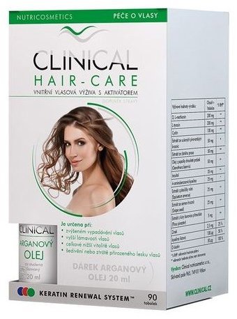 Clinical Hair-Care 90 kapsúl + darček