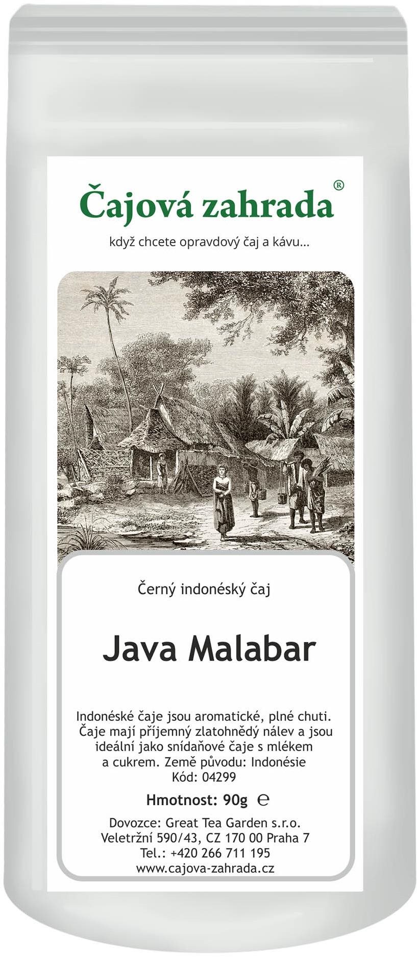 Čajová záhrada Jáva OP Malabar – čierny čaj, 500 g