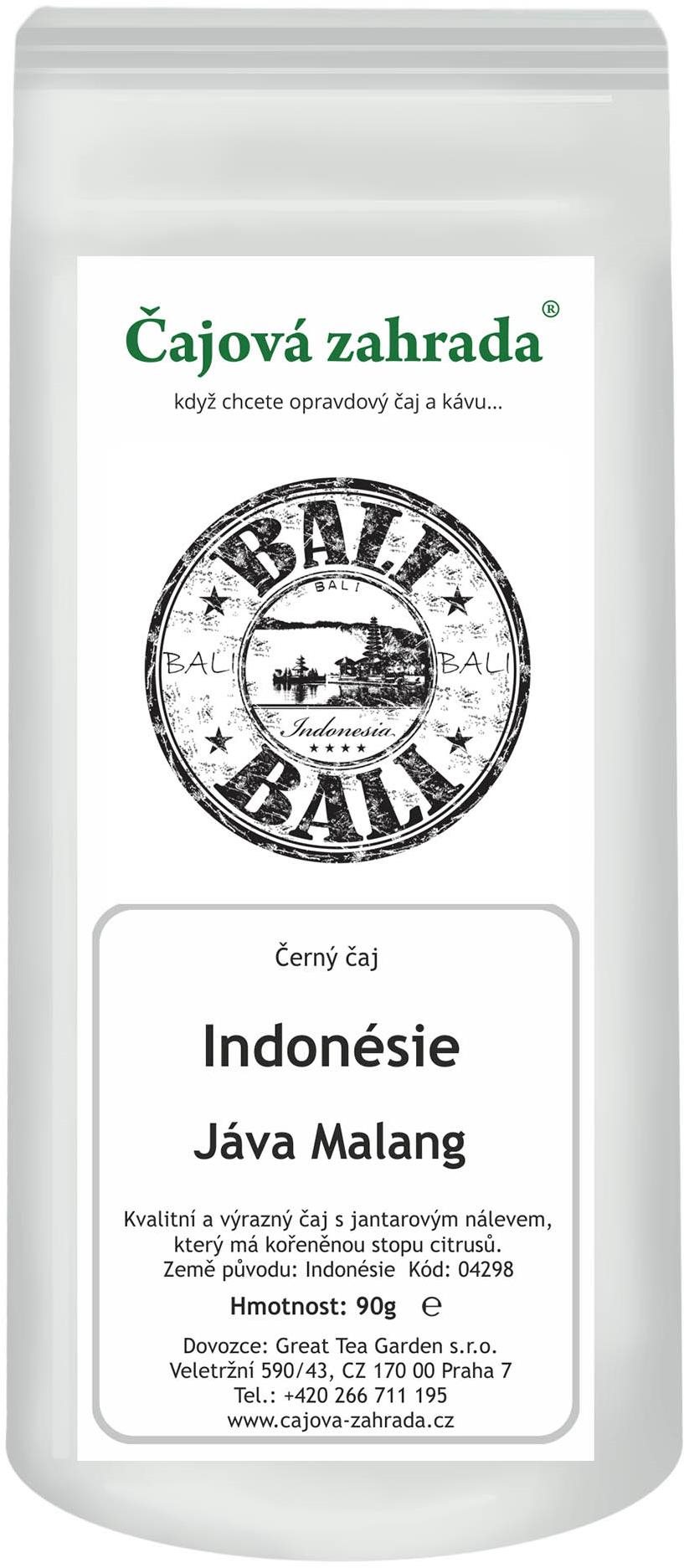 Čajová záhrada Indonézia Jáva Malang – čierny čaj, 1000 g