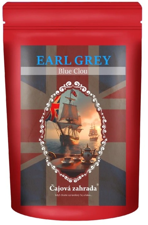 Čajová záhrada Earl Grey Blue Clou – čierny ochutený čaj, 90 g
