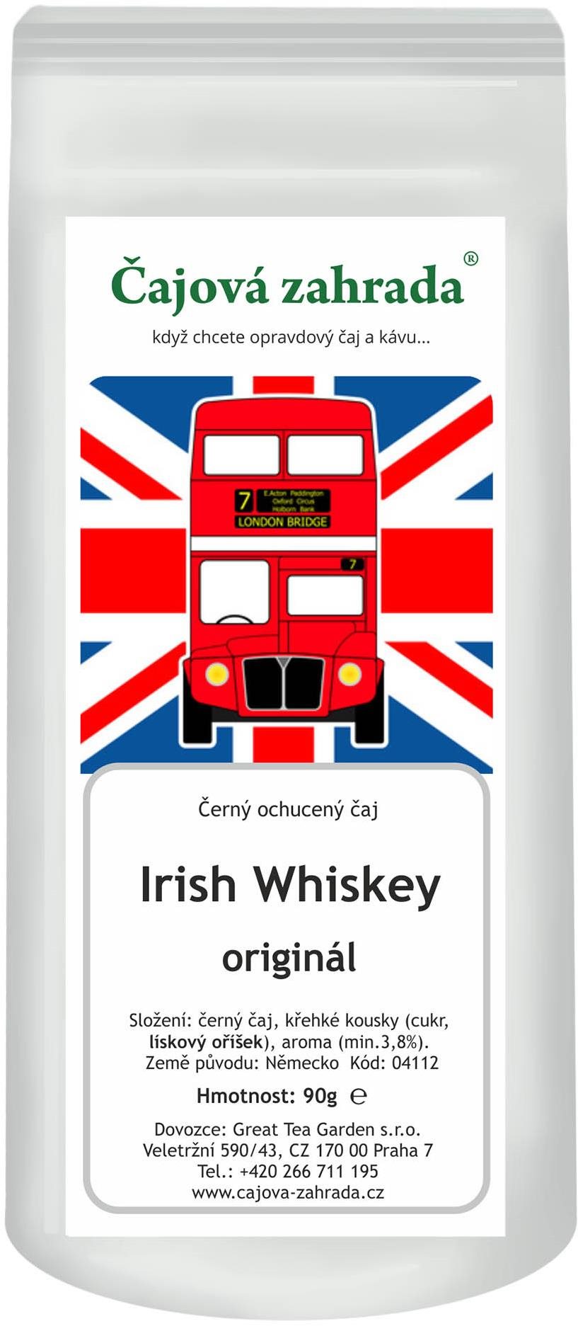 Čajová záhrada Irish Whiskey – čierny ochutený čaj, 1000 g