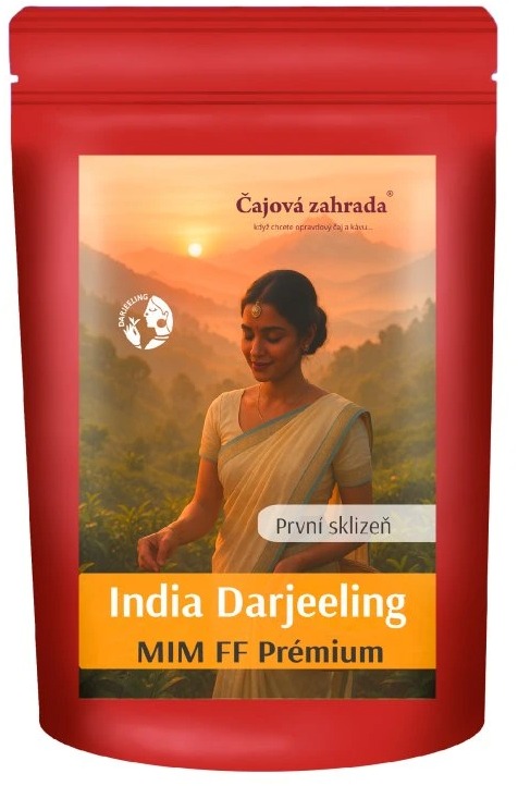 Čajová záhrada India Darjeeling Mim FF – čierny čaj, 500 g