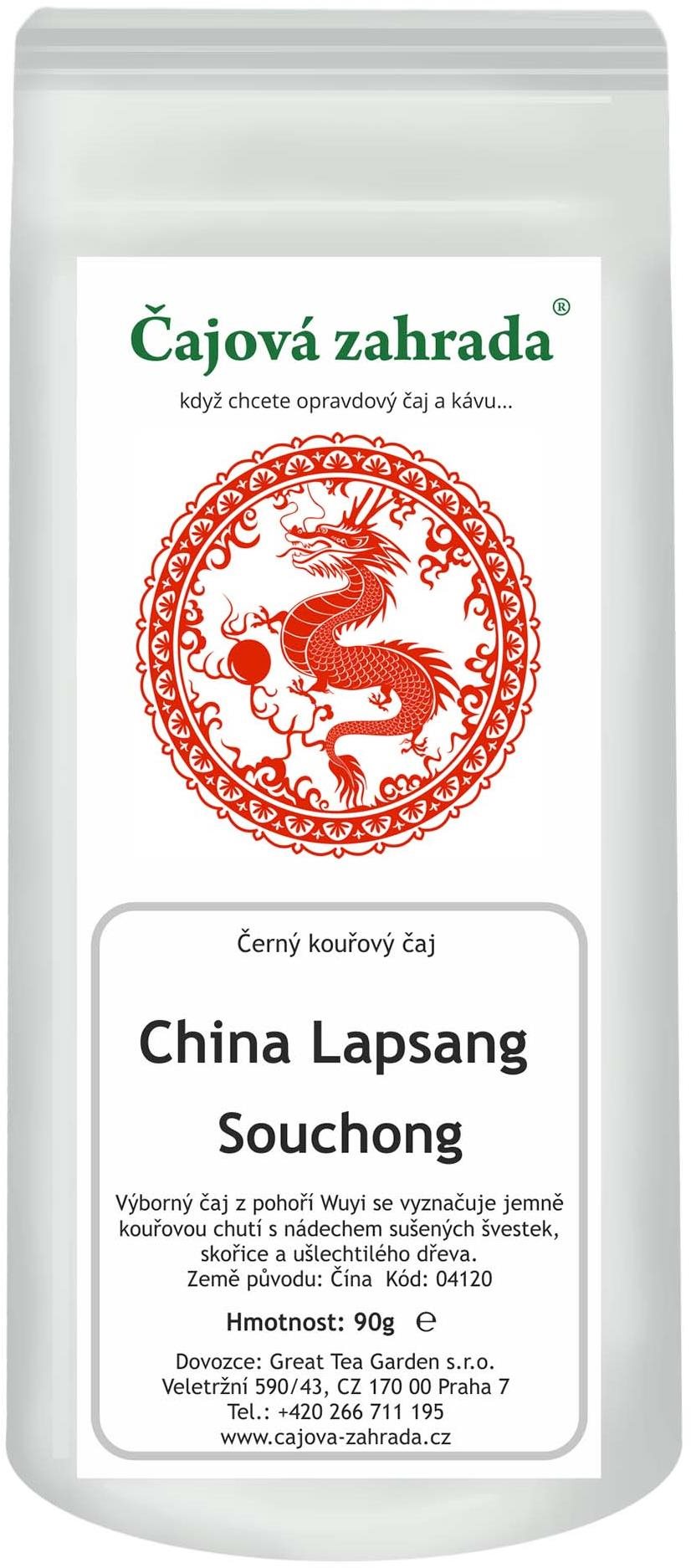 Čajová záhrada China Lapsang Souchong – čierny čaj, 500 g