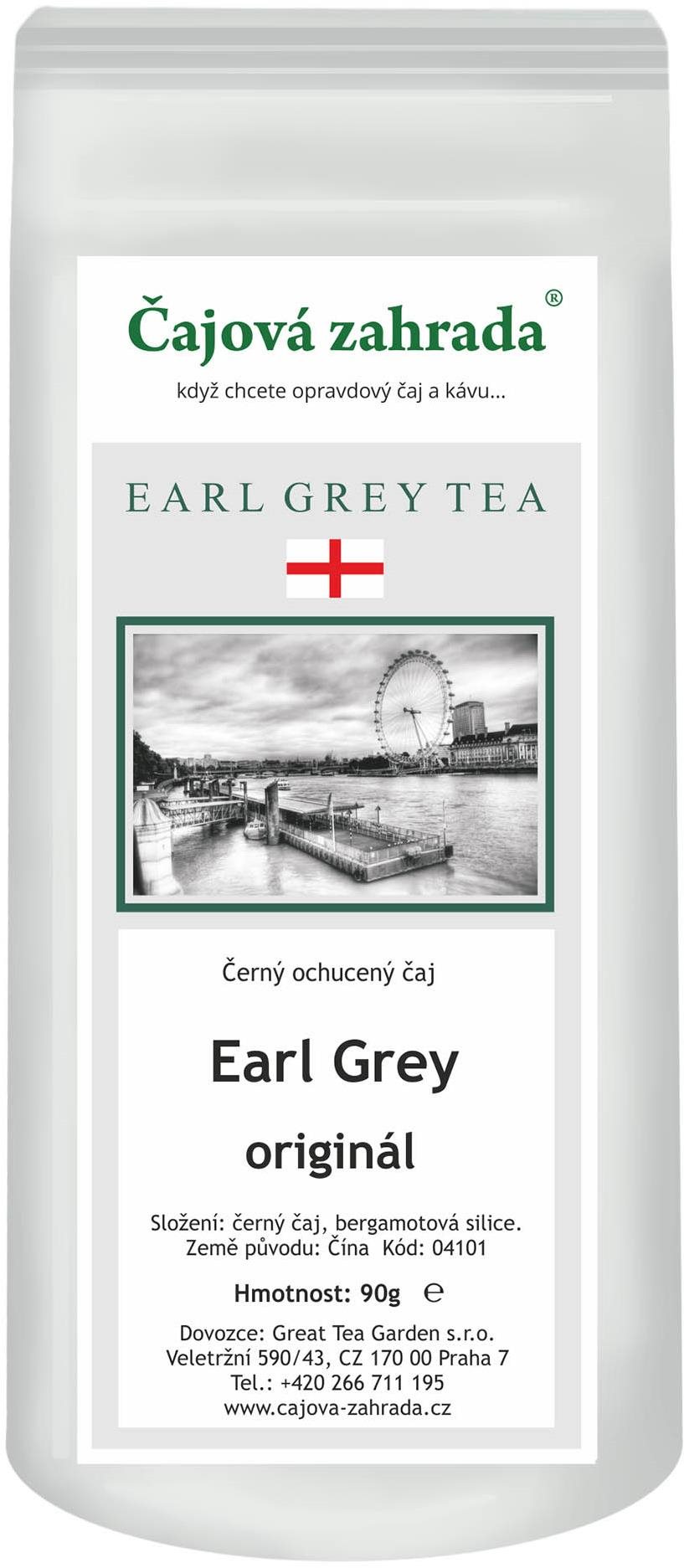 Čajová záhrada Earl Grey – čierny ochutený čaj, 1000 g