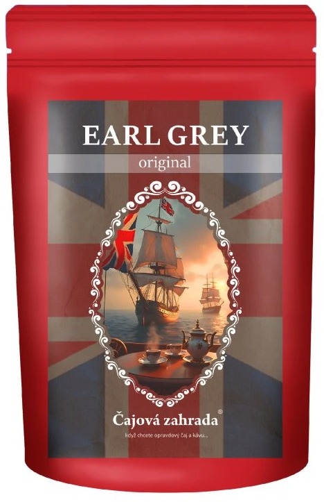 Čajová záhrada Earl Grey – čierny ochutený čaj, 90 g