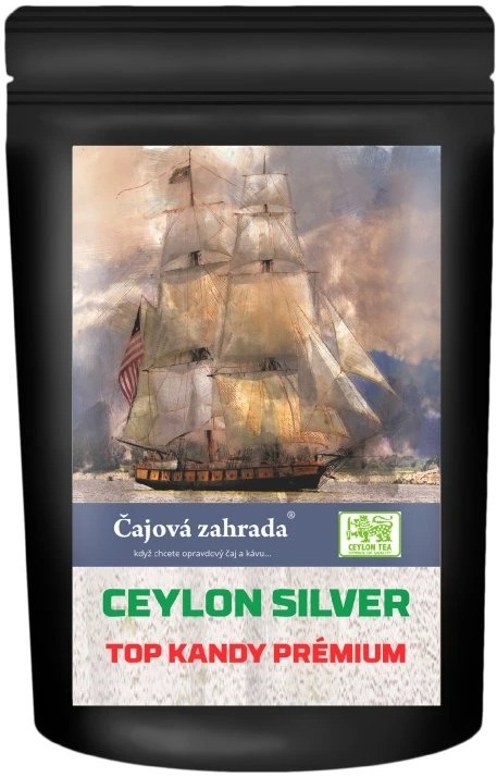 Čajová záhrada Ceylon Silvery Kandy TOP Prémium – čierny čaj