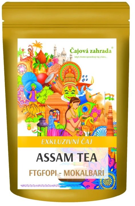 Čajová záhrada India Assam FTGFOPI Mokalbari – čierny čaj, 500 g