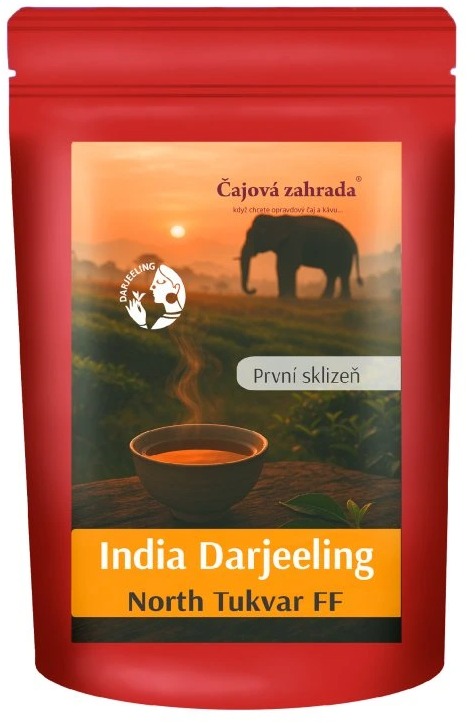 Čajová záhrada India Darjeeling North Tukvar FF – čierny čaj, 500 g