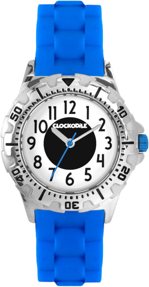CLOCKODILE Detské hodinky SPORT 4.0, športové, svietiace, chlapčenské, modré