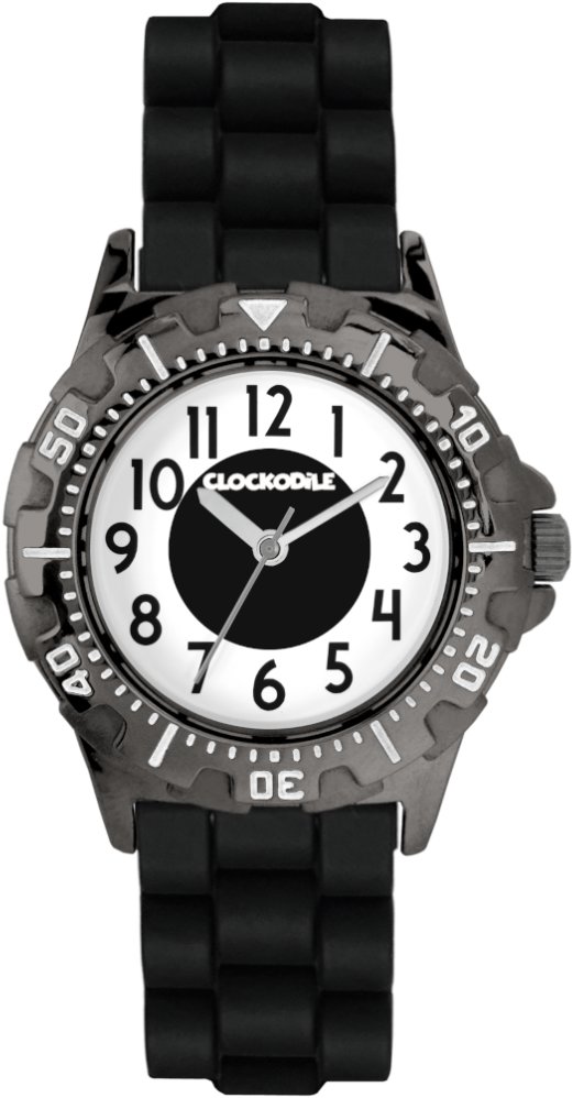 CLOCKODILE Detské hodinky SPORT 4.0, športové, svietiace, chlapčenské, čierne