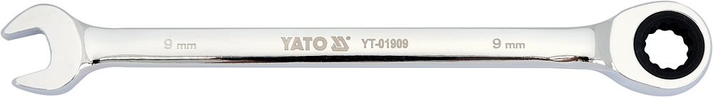 Yato Kľúč očkoplochý račňový 9 mm