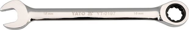 Yato Kľúč očkoplochý račňový 10 mm
