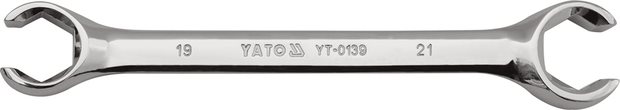 Yato Kľúč prstencový polootvorený 19 × 21 mm