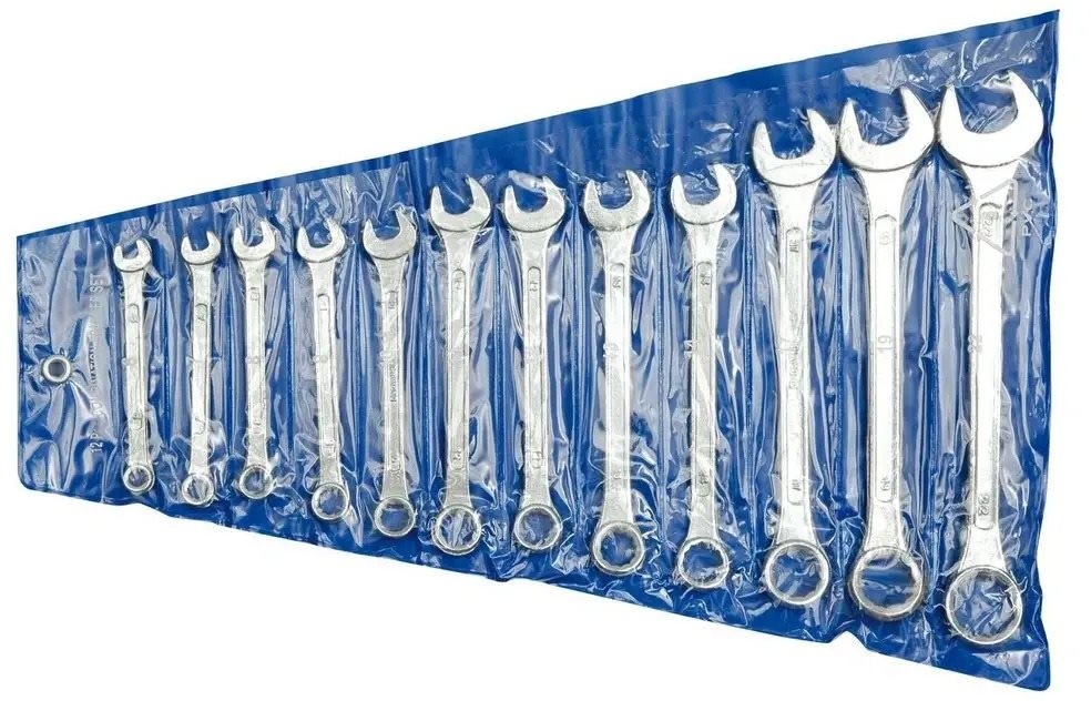 VOREL Kľúče očkoploché 6 – 22 mm v sade TO-51620