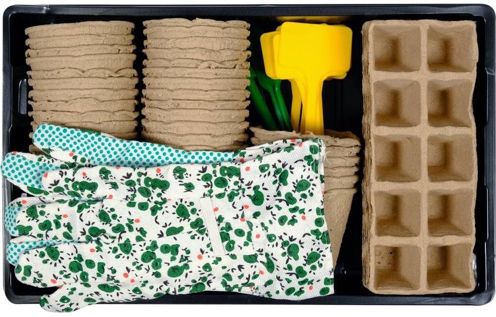 FLO Súprava kvetináčov na výsadbu – 63 ks v balení