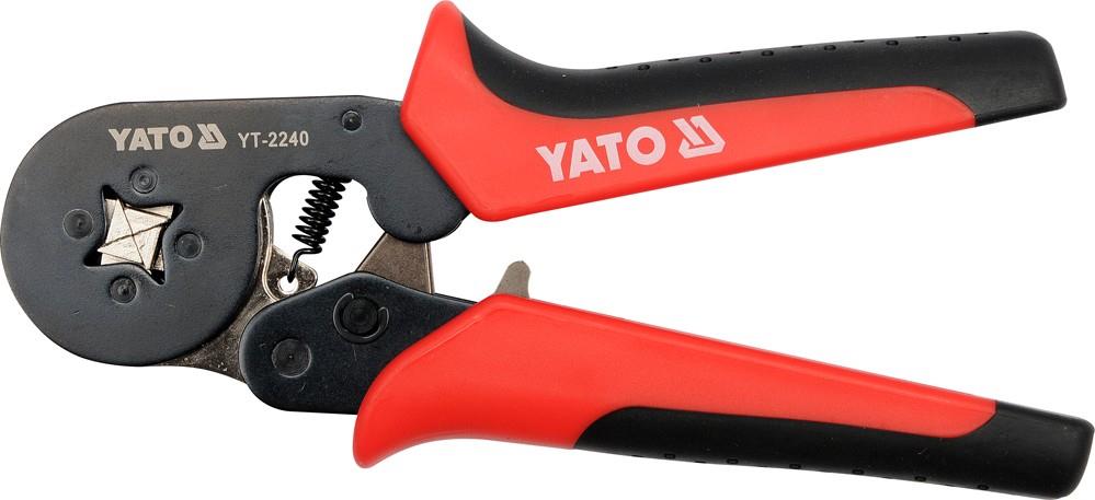 YATO Kliešte konektorové 180 mm profilové HRC 44-47 YT-2240
