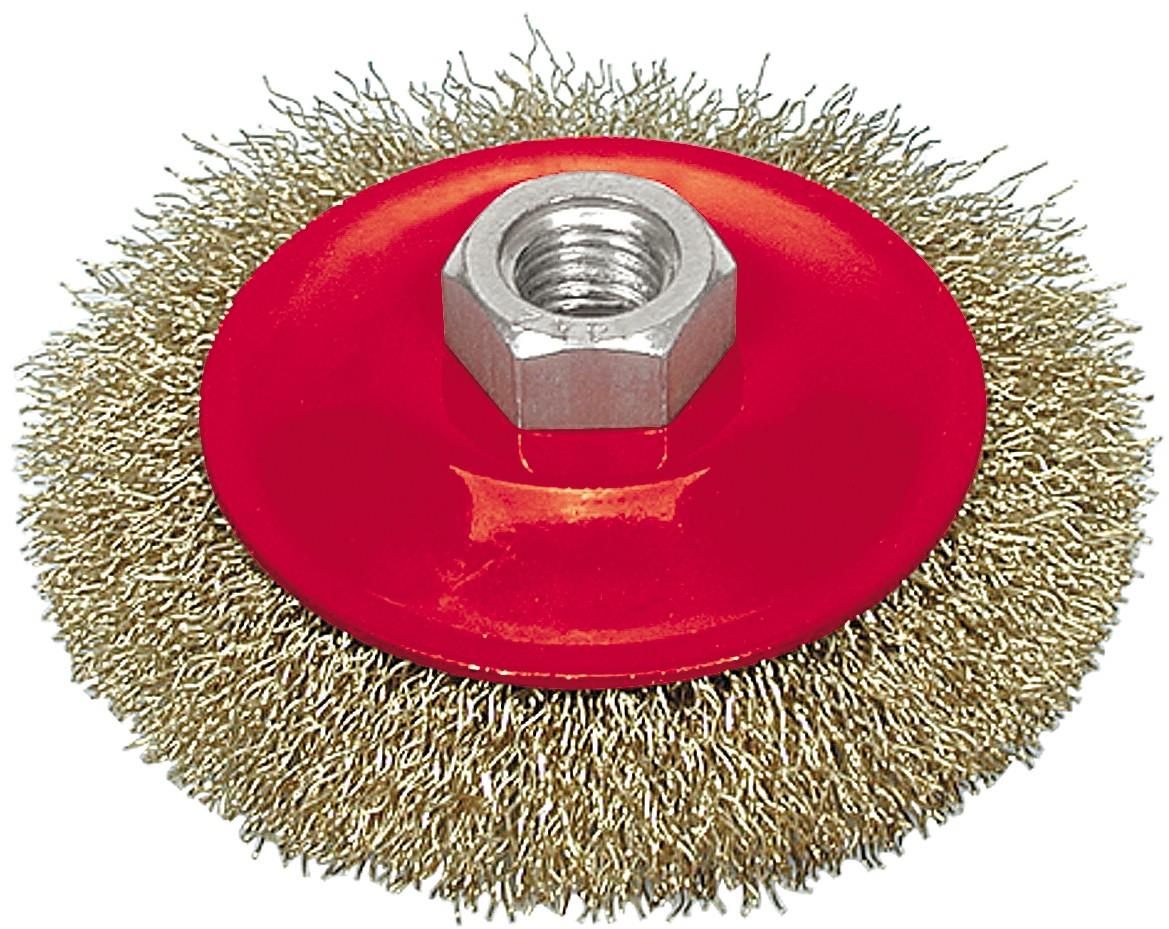 VOREL Kefa drôtená bočná 115 mm pomosadený drôt