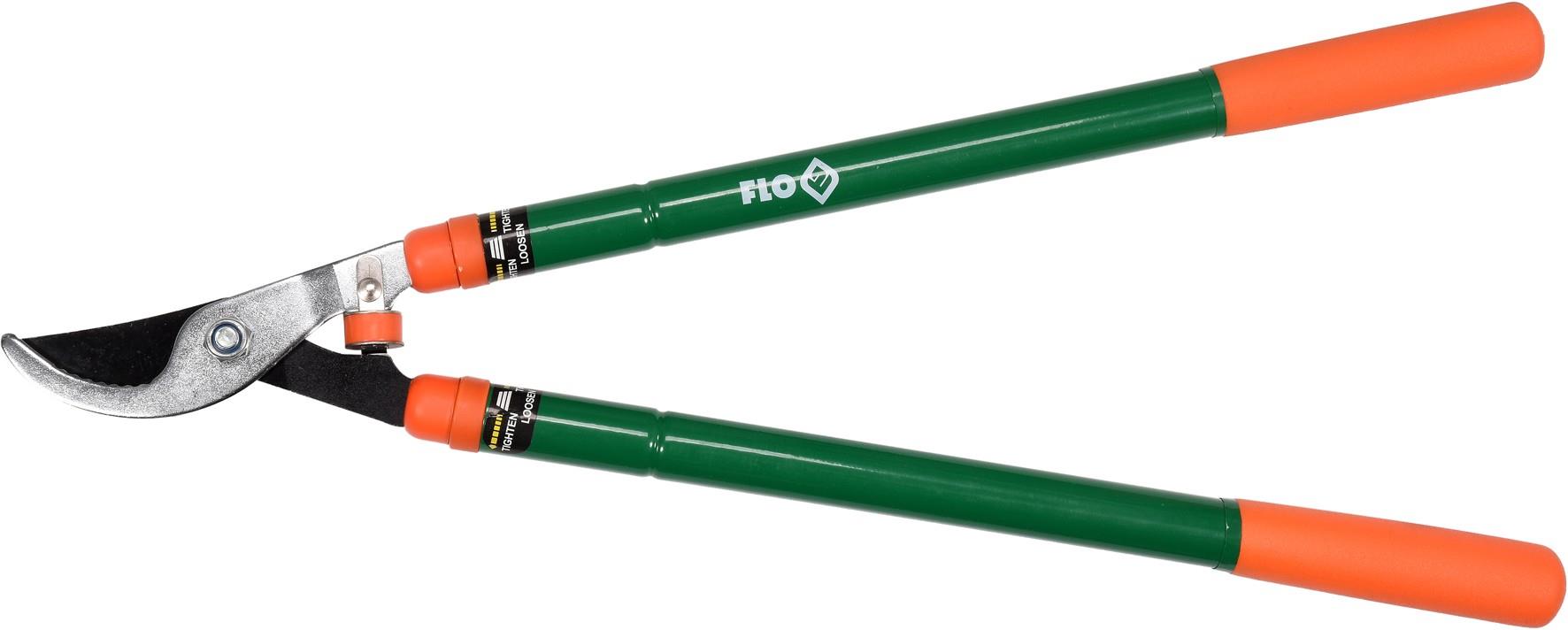 FLO Nožnice záhradnícke teleskopické 610 – 940 mm (priemer 30 mm)