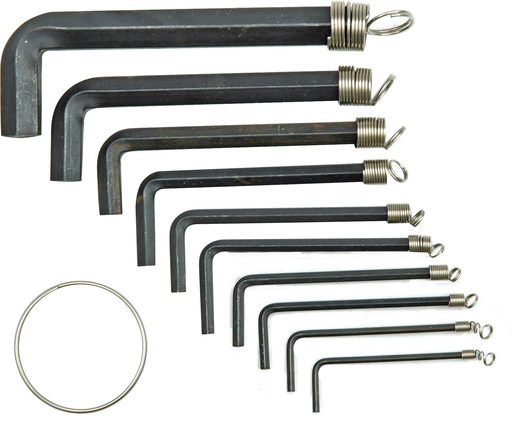 VOREL Kľúče imbus 1,5 – 10 mm v sade TO-56390