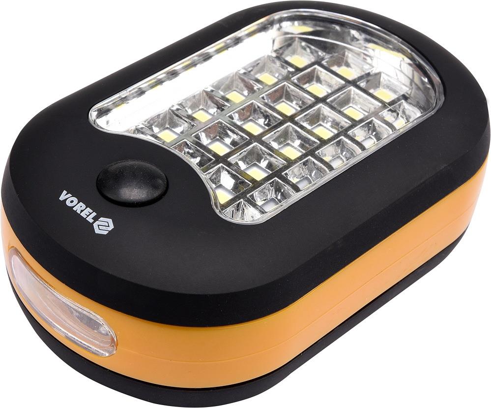 VOREL Svietidlo ručné 24 + 1 LED