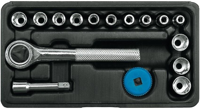 VOREL Gola sada 1/4" 16 ks TO-58160