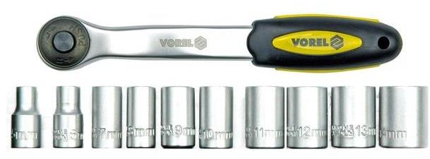 VOREL Gola sada 1/4" 11 ks TO-58600
