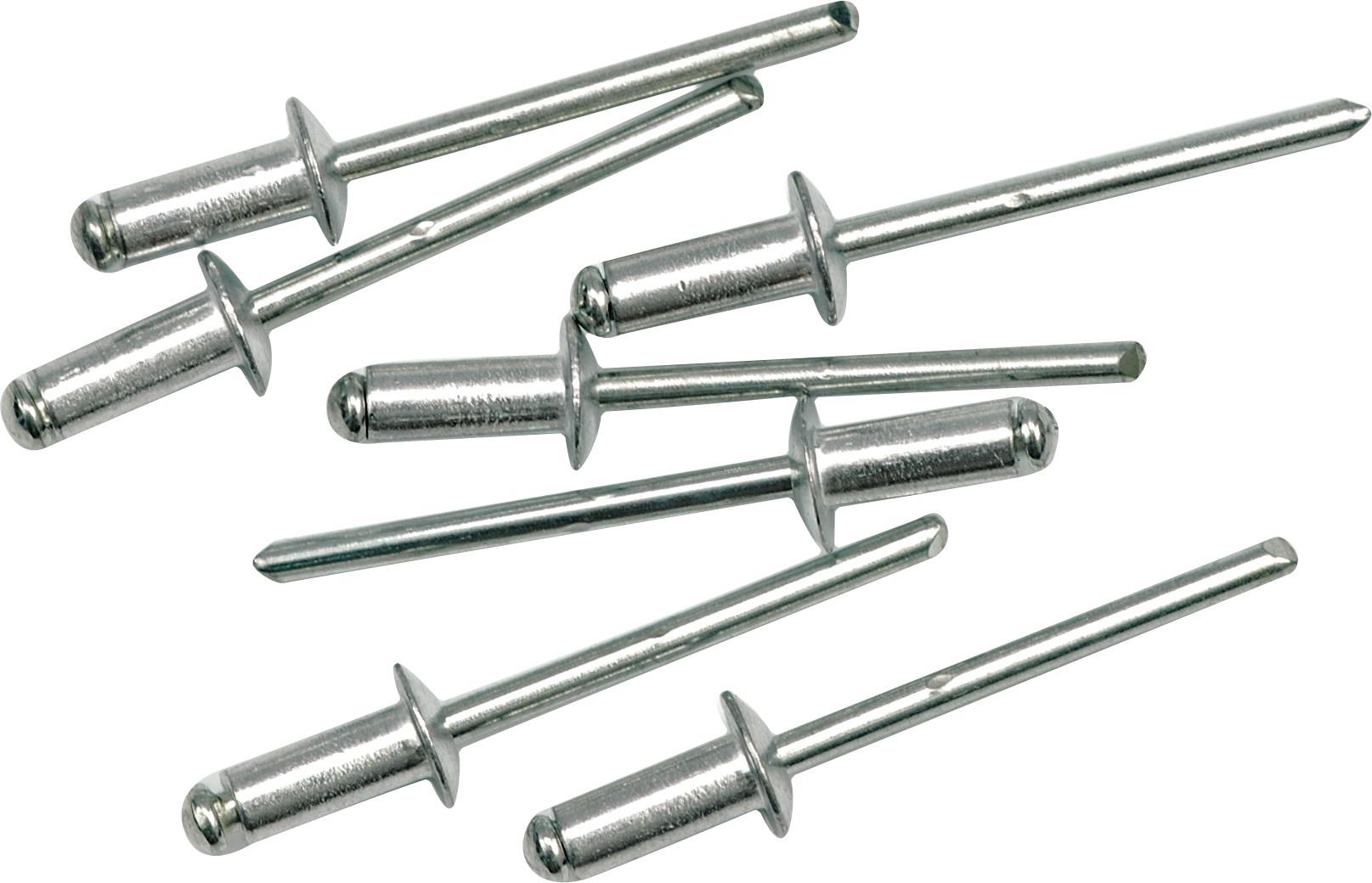 VOREL Nit hliníkový 4,0 × 9,6 mm 50 ks