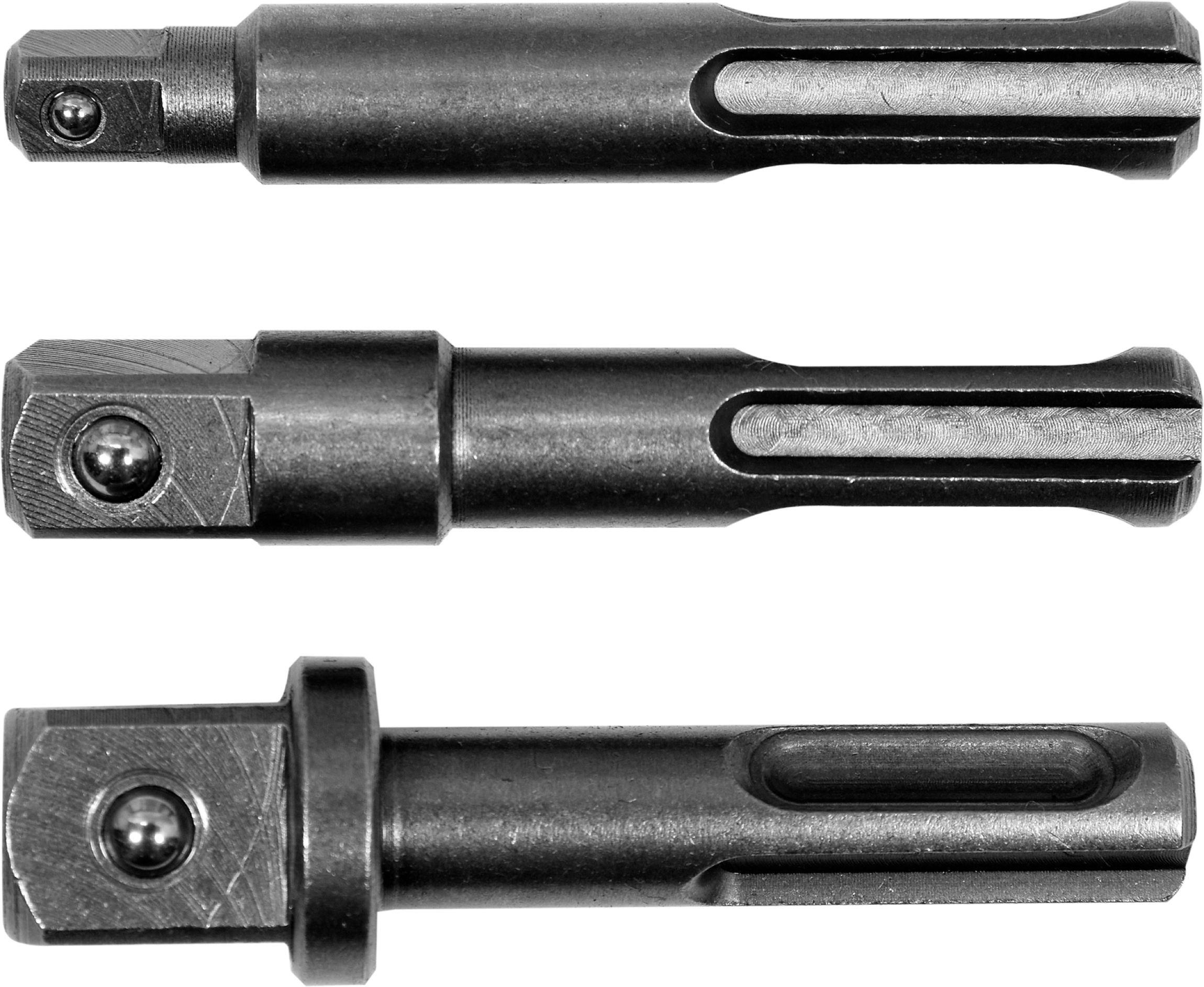 YATO Súprava adaptérov SDS+ 1/4", 3/8", 1/2"