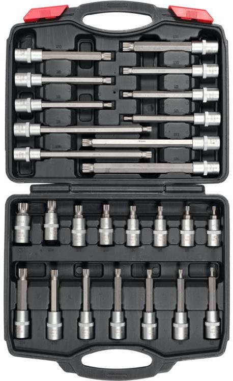 YATO Bity sada 26 ks Spline 1/2", M5 – M16 YT-77542