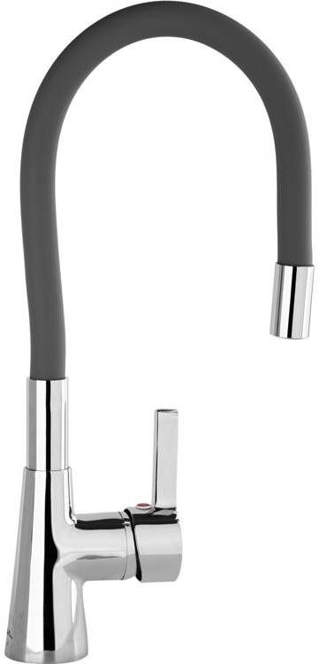 FALA Vodovodná batéria drezová flexibilná – tmavo sivá