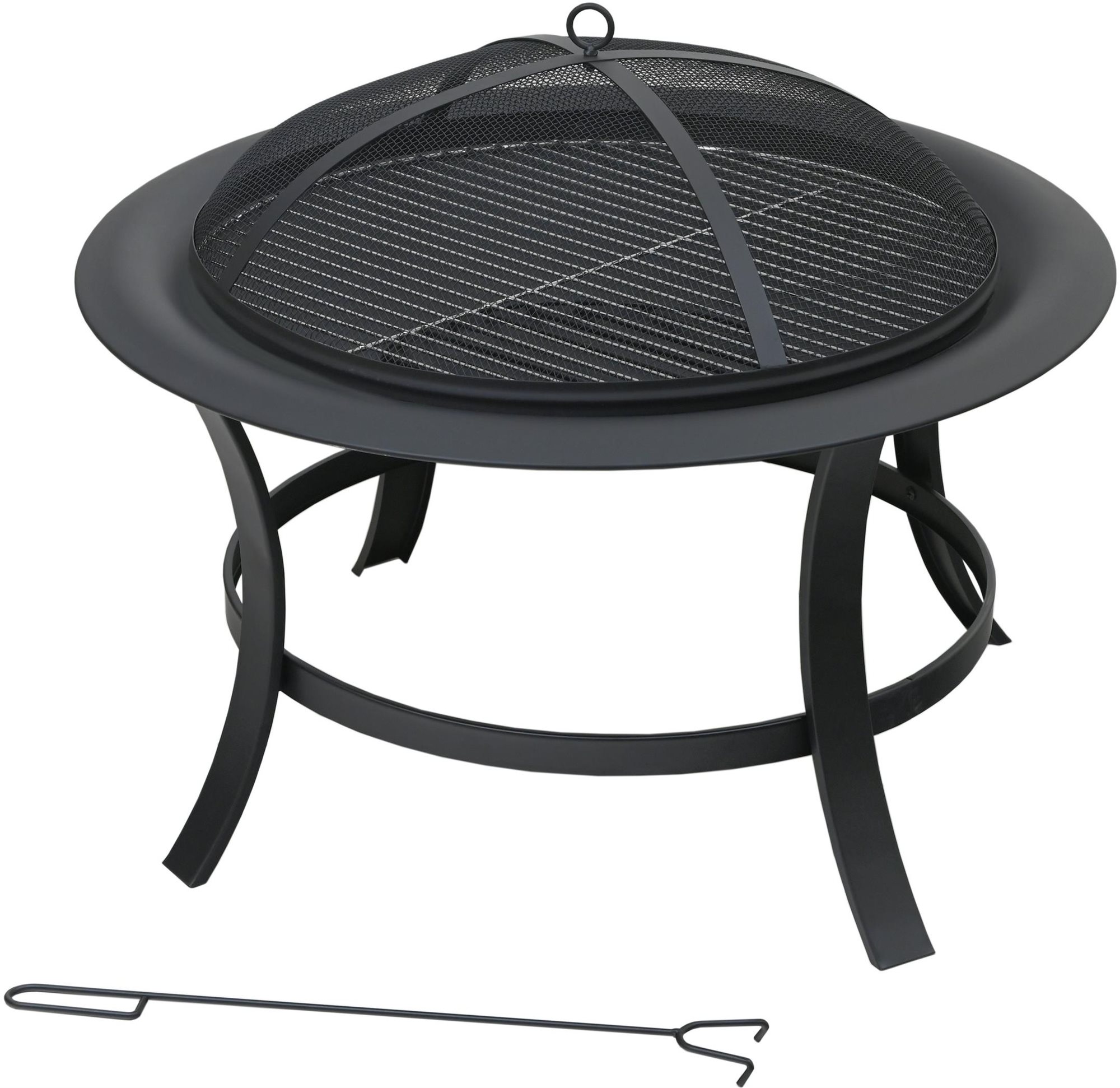 CATTARA Ohnisko TAAL s grilovacou mriežkou a poklopom