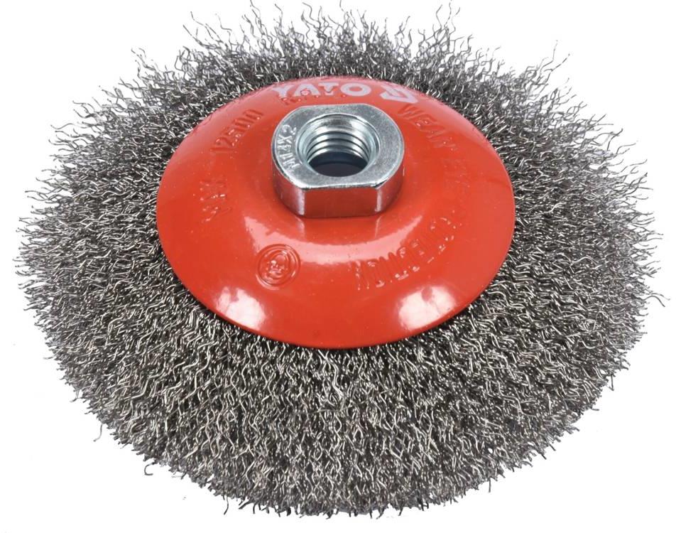 Yato Kefa drôtená bočná M14 × 125 mm INOX