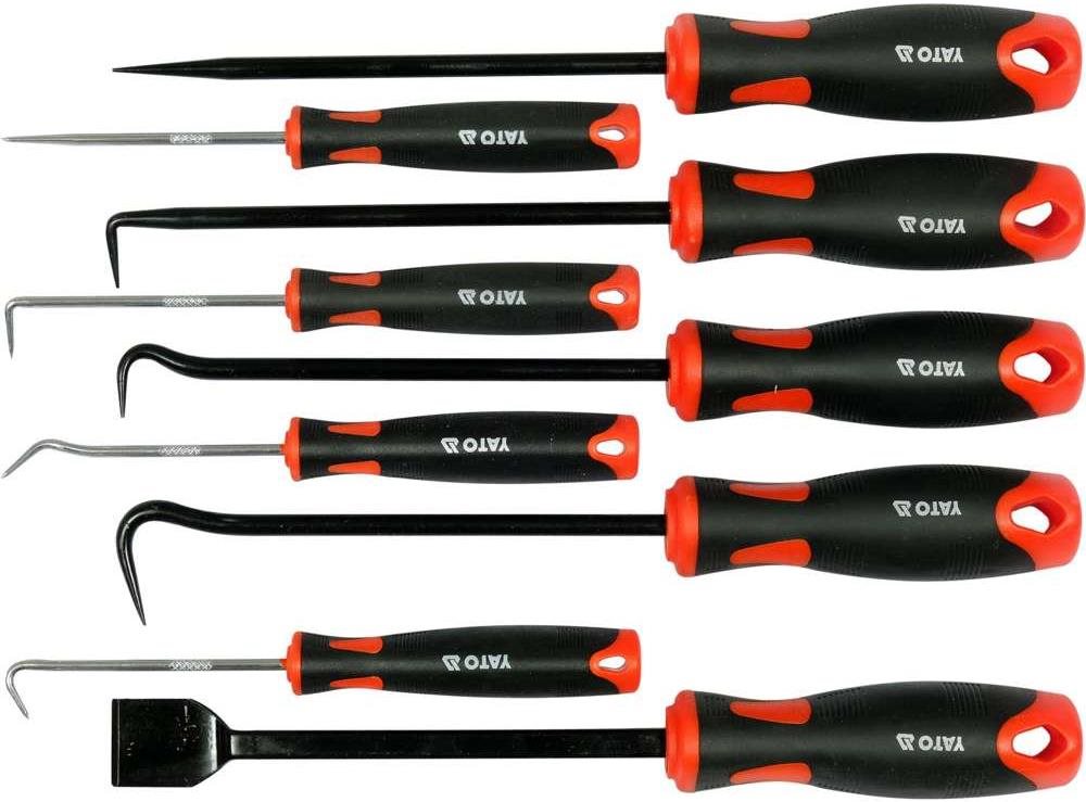 YATO Minipáčidlá a škrabky na tesnenie súprava 9 ks YT-08426