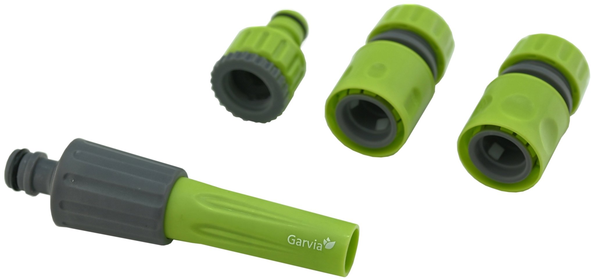 GARVIA Zavlažovacia pištoľ prúdnicová s príslušenstvom – súprava 4 ks