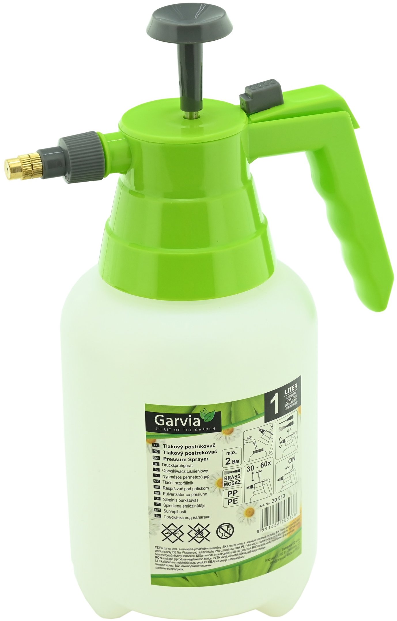 GARVIA Postrekovač ručný tlakový 1 l